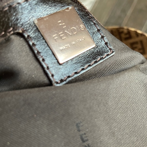 Fendi vintage coated canvas bag, with storage bag - Picture 12 of 15